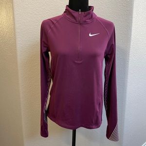 Nike Women’s Dark Purple Dri-Fit Pullover